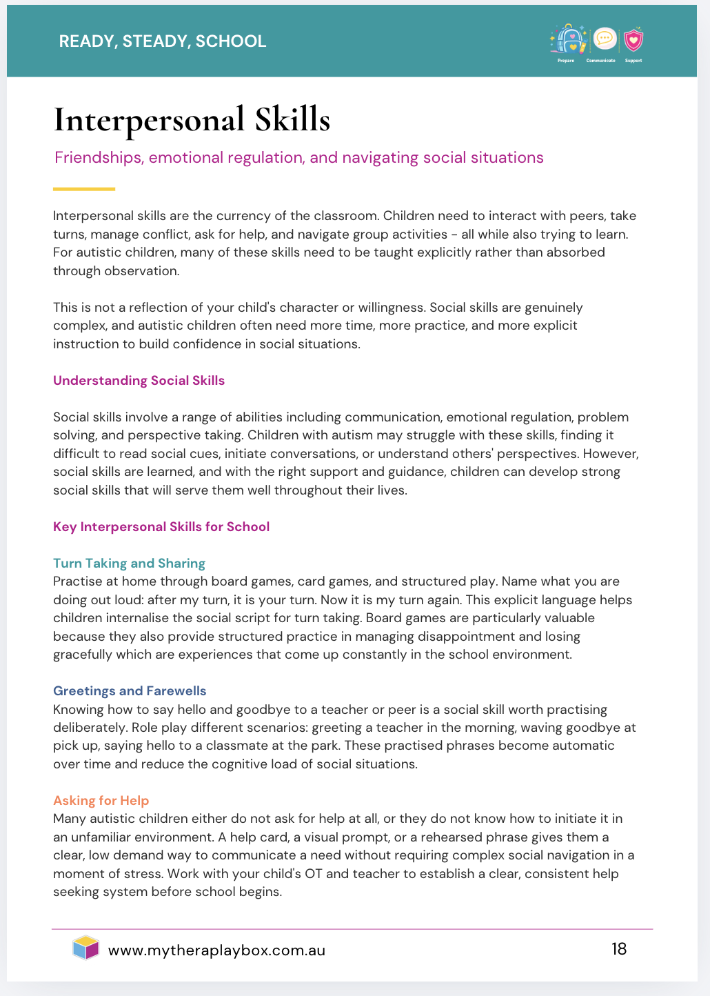 Ready, Steady, School! School Readiness for Autism, ADHD and Sensory Differences
