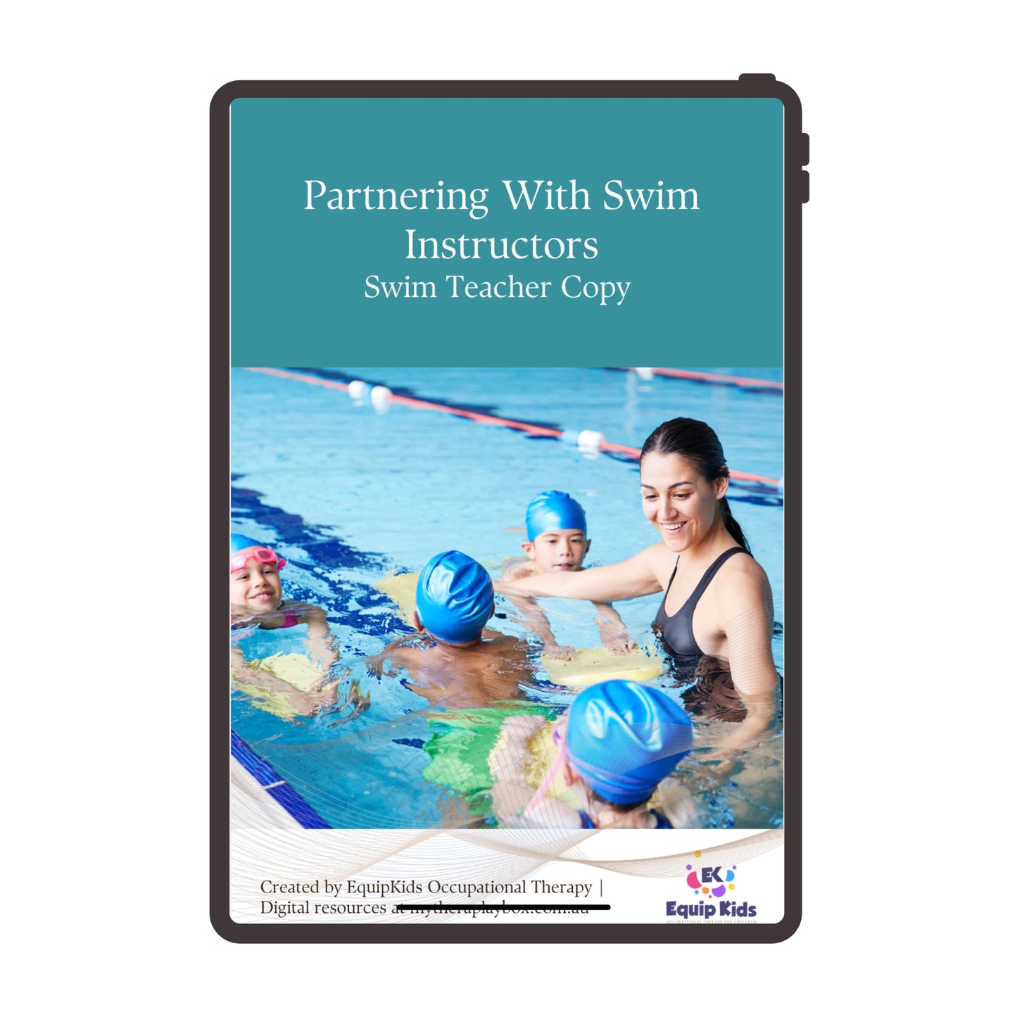 Partnering With Swim Instructors, a Teacher Guide for Supporting Diverse Learners
