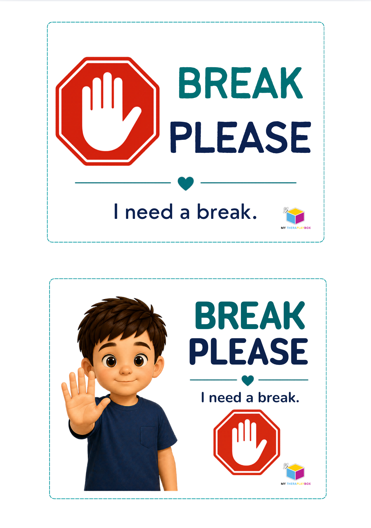 Haircut Visuals Pack: Social Story, Visual Routine Strip and Break Card