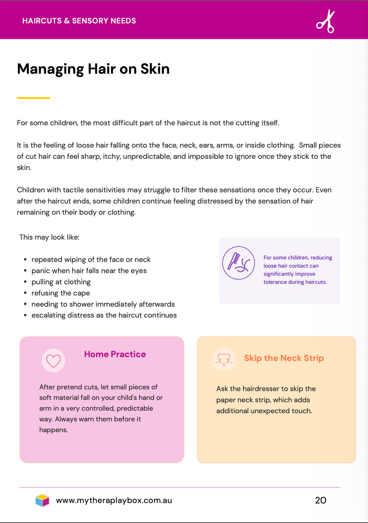 Haircutting Without Tears: A Complete OT Guide for Sensory, Autistic and ADHD Children