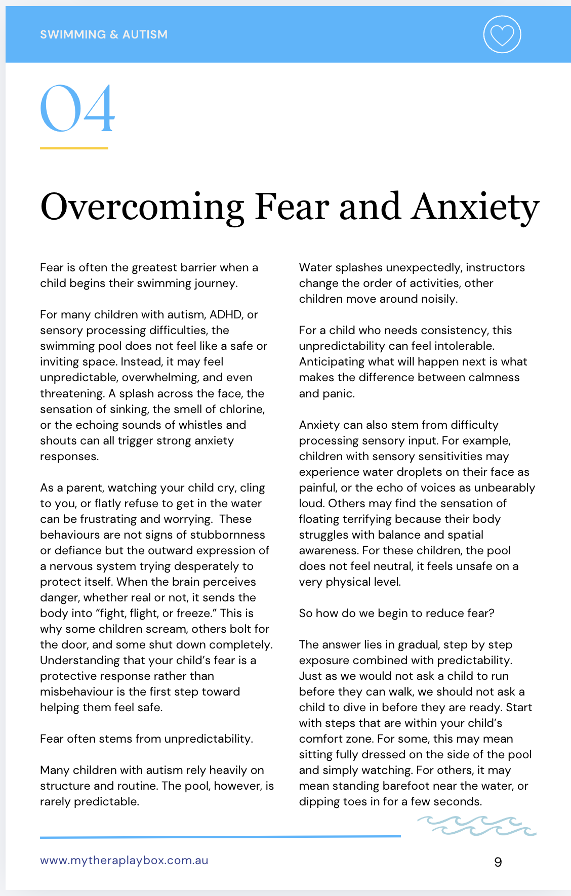 Thrive in the Water: OT Guide for Autistic Children and Kids with Sensory Differences