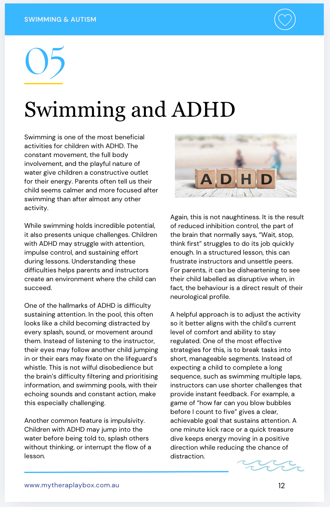 Thrive in the Water: OT Guide for Autistic Children and Kids with Sensory Differences