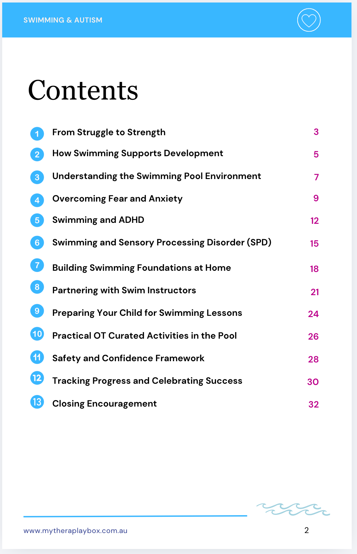 Thrive in the Water: OT Guide for Autistic Children and Kids with Sensory Differences